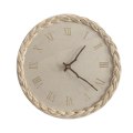 Pikkukuva 1 / 3: Rattan Creative Round Digital Silent Clock Wall Clock Simple