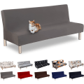 Miniatyrbillede 1 af 5: Sofaovertræk uden armlæn 3-personers universal stretch Clic C
