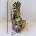 Miniatyrbillede 6 af 6: Moder Jord Statue, Gaia Statue Moder Jord Natur Resin F