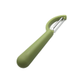 Miniatyrbilde 1 av 5: Sett med 1 skreller, ergonomisk håndtak, grønn