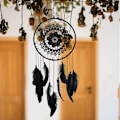 Miniatyrbillede 2 af 5: Blå-Dreamcatcher Sort, Dream Catcher Dreamcatcher med Perler a
