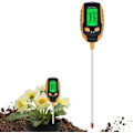 Miniatyrbillede 4 af 4: 1 stk. Jordtester, Tester med PH/Temperatur/Fugtighed/Lys/Rum