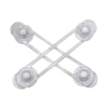 Miniatyrbillede 5 af 5: 6 stk. lang sektion 16,5 cm transparent anti-åbningsbælte så