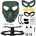 Miniatyrbild 5 av 5: Airsoft / Cykelmask, Utomhusbruk, Helmasker Taktisk Myrslok