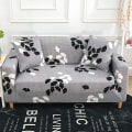Miniatyrbillede 3 af 5: Print Stretch Sofa Cover, Moderne Skridsikker 1/2/3/4 Sæder Elastisk