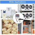 Miniatyrbillede 2 af 3: Termostat og temperaturprogrammering Lille digital termostat, S