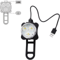 Miniatyrbillede 3 af 5: 2-pak MTB baglygter USB genopladelige cykellygter Cykel han