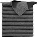 Pikkukuva 1 / 5: 10 kpl Magic Thick Mikrokuitu Puhdistusliinat 40 x 30 cm Raidoitta Reusable Mikrokuituliinat Keittiölle Olohuoneelle