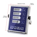Miniatyrbillede 2 af 5: Kommerciel 4-kanals køkkentimer Restauranttimer Høj alarm C