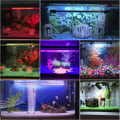 Miniatyrbilde 5 av 5: Akvarie LED-belysning 18 cm med fjernkontroll, RGB flerfarget L