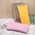 Miniatyrbilde 2 av 5: 3 stk solbriller etui, myk PVC brilleveske, bærbar reise C