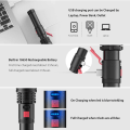 Miniatyrbillede 4 af 5: 3000 Lumen Genopladelig LED Lommelygte, Zoombar Lommelygte, Wat
