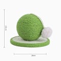 Miniatyrbilde 2 av 5: Kattens kloreleke, Sisal ball bordplate klorestativ, Interaktiv S