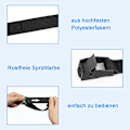 Miniatyrbillede 3 af 5: 4 spændestropper 5m med spænde, 25mm strop, sort
