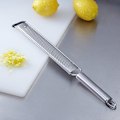 Miniatyrbillede 2 af 5: Rustfrit stål fint/zest rivejern Smalt blad