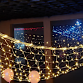 Miniatyrbillede 5 af 5: LED netlampe, fiskenetlampe, julefarvet lampe, bryllup