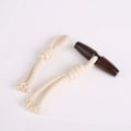 Miniatyrbillede 4 af 5: 12 par trykknapper Horn knapper Trykknap spænder Sy knapper med reb Oliventræ sy knap 1/2 hul til frakke jakke syning DIY