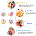 Miniatyrbillede 3 af 5: Anti-stress bolde drue 6 cm Squishy Mesh bold Squeeze bold Multi