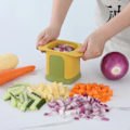 Miniatyrbillede 3 af 5: Multifunktionel grøntsagsskærer Ny hjem håndtryk Vege