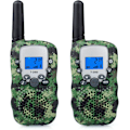 Miniatyrbilde 1 av 5: Kamuflasje Walkie Talkie 3km Lang Rekkevidde, Utendørs Campingspill Beste Gaver for Barn
