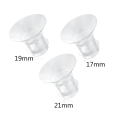 Miniatyrbillede 1 af 5: 17mm/19mm/21mm flangeindsats kompatibel med Medela / Willow / T