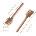 Miniatyrbilde 2 av 5: Mini treskjeer i tre for kjøkken og spisestue 7,6 cm (20 stk.)
