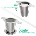 Miniatyrbillede 4 af 5: 1 stk. Te-filter med fine huller i rustfrit stål - Te-infuser