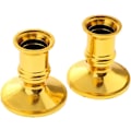 Miniatyrbilde 2 av 5: 2 stk lysestake gullbelagt telysholder for stearinlys