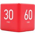 Miniatyrbillede 1 af 5: Kube Timer (Rød 15-20-30-60 Minutter), Digital Køkken Timer, LED
