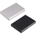 Miniatyrbilde 1 av 4: 2 stk. Metall Kredittkortholder for bedrifter, Kule slanke metallbedrifter