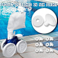 Miniatyrbillede 5 af 5: 6 stk. udskiftningspuljeskruer til 180 280 C55 poolrenser med ekstra skiver, C55 C-55 reservedele