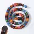Miniatyrbilde 2 av 5: Ett stykke (fargematch-pinne, ca. 66 cm lang) Spiral Lock Ha