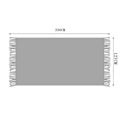 Miniatyrbillede 2 af 5: Bohemian Throw Blanket Air Conditioning Nap Blanket Thick Sofa Bl