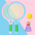 Miniatyrbillede 5 af 5: Børns Tennis Ketsjer Sæt, 2 Tennis Ketsjere med 1 Badminton Bold a