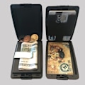 Miniatyrbillede 3 af 5: (sort) Tegnebog med RFID-beskyttelse - Kompakt og minimalistisk bil