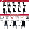 Miniatyrbild 4 av 5: 6 x Stretch Stolsöverdrag Stretch Stolsöverdrag Överdrag