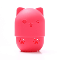 Miniatyrbilde 4 av 5: 2 stk. Beauty Sponge Blender-beholder, (rød/svart) Makeup Blender