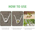 Miniatyrbilde 3 av 5: Hydroponisk nettnett - Split Mesh Container Kit for Growing Plant