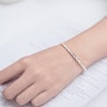 Miniatyrbillede 4 af 6: Shell slange knogle mode armbånd åbningsbart katteøje armbånd til