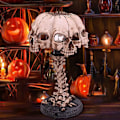 Miniatyrbillede 5 af 5: Skelet Bordlampe Kreativ Skelet Natlys Halloween Industriel Retro Stil Lampe Gyser Soveværelse Dekoration