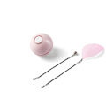 Miniatyrbillede 1 af 5: Pink Interaktivt Kattelegetøj, Smart Selvroterende Hoppende Bold til