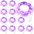 Miniatyrbillede 1 af 5: Lilla fe lys, 12 stk. 20 LED lilla lys, 6,56 f