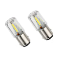Miniatyrbillede 1 af 5: 2x 1156 BA15S P21W COB LED Indvendige Pærer Baglygte Backup