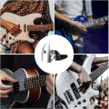 Miniatyrbilde 5 av 5: 12 stk justerbare plekterfingre, gitarplekter inkludert 8 stk