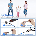 Miniatyrbillede 4 af 5: Springtov, Speed Jump Rope Tangle-free Justerbar Reb med