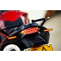 Miniatyrbillede 5 af 7: Motorcykel Blinklys Indikator Blinklys Amber Flowing Sequenti