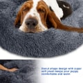 Miniatyrbilde 2 av 5: Rund Hundekurv Katteputer Donut Kurv, Hundekurv Hundebed Ex