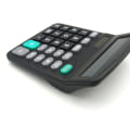 Miniatyrbillede 2 af 5: 1 stk. Standardfunktion 12-cifret skrivebordsregnemaskine