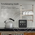 Miniatyrbillede 2 af 5: Elektronisk digitalt LCD-madtermometer probe Grill termometer