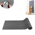 Miniatyrbild 1 av 5: Klösmatta för Katter med Självhäftande Baksida Stabil Möbelskyddsmatta för Kattungar Katt 40x200cm Gray
